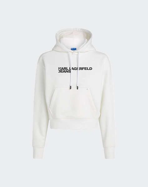 KARL LAGERFELD JEANS KLJ REG LOGO HOODIE