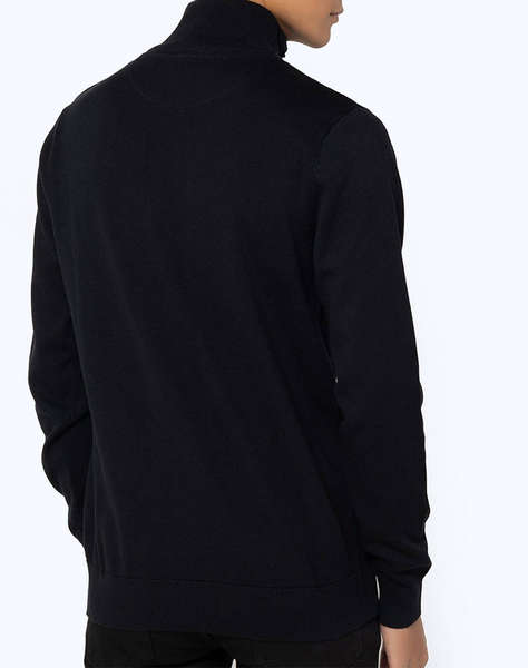 BOSTONIANS ПУЛОВЕР ПАМУЧЕН HALF-ZIP REGULAR FIT