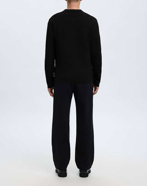 SELECTED SLHDANE LS KNIT STRUCTURE POLO NECK
