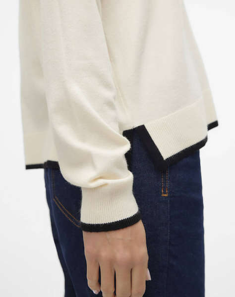 VERO MODA VMBREEZE LS V-NECK PULLOVER BOO