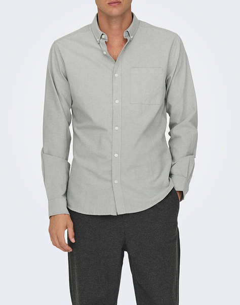 ONLY&SONS ONSALVARO SLIM LS OXFORD SHIRT NOOS FRML