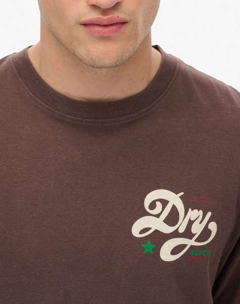 SUPERDRY D1 OVIN TAP ROOM OVERSIZED TEE MEN''S T-SHIRT