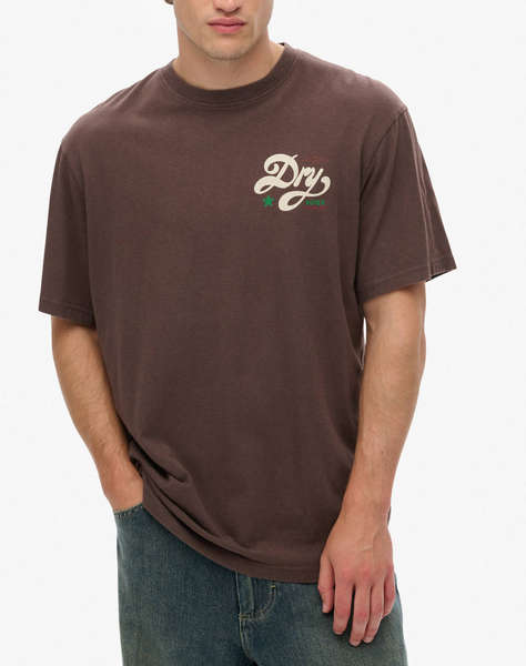 SUPERDRY D1 OVIN TAP ROOM OVERSIZED TEE MEN''S T-SHIRT