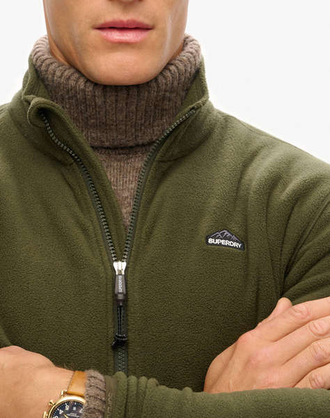 SUPERDRY D1 OVIN POLAR FLEECE FULL ZIP MEN''S SWEATSHIRT