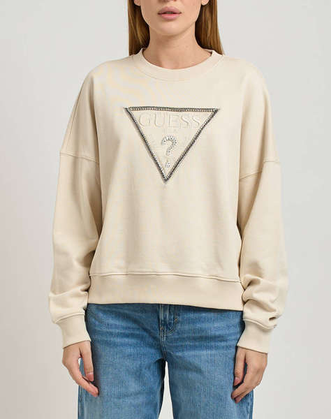 GUESS CN RACHELE TRIANGLE SWEATSHIRT ДАМСКА ЖИЛЕТКА