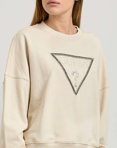 GUESS CN RACHELE TRIANGLE SWEATSHIRT ДАМСКА ЖИЛЕТКА