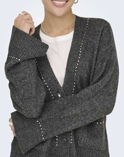 ONLY ONLELSIE LS STUDS CARDIGAN CC KNT