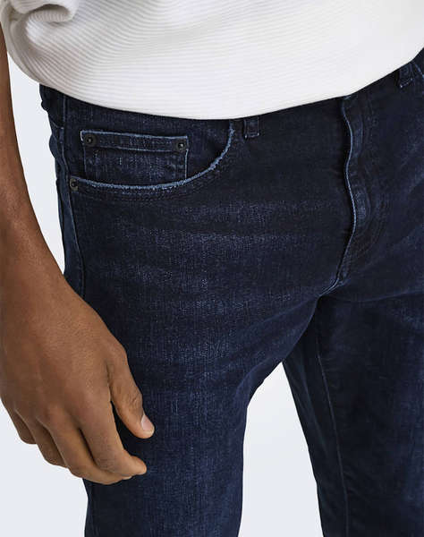 ONLY&SONS ONSWEFT REG. BLUE BLK 2652 MAT DNM NOOS