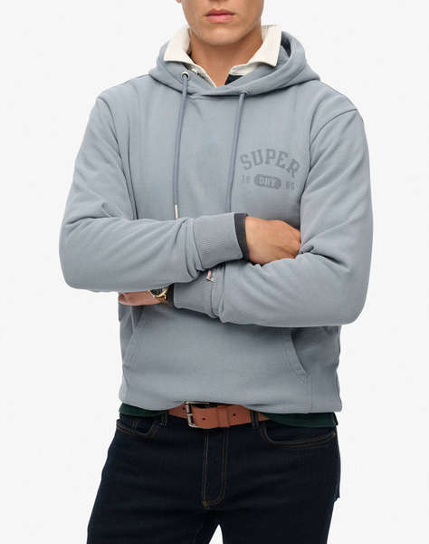 SUPERDRY D1 OVIN ATHLETIC ESS HOODIE MEN''S SWEATSHIRT