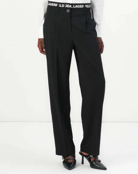 KARL LAGERFELD JEANS KLJ LOGO WAISTBAND PANT