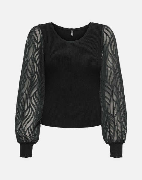 ONLY ONLJULIE LS RIB MIX O-NECK CC KNT