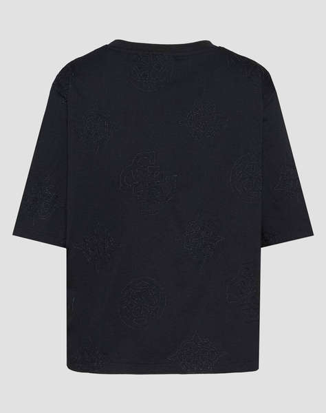 GUESS PEONY AOP EMBROIDERY BOXY TEE ДАМСКА ТЕНИСКА