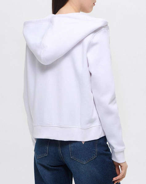 GUESS JEANS GJ ZIP HOOD REG MINI TRI SWEAT ДАМСКА ЖИЛЕТКА