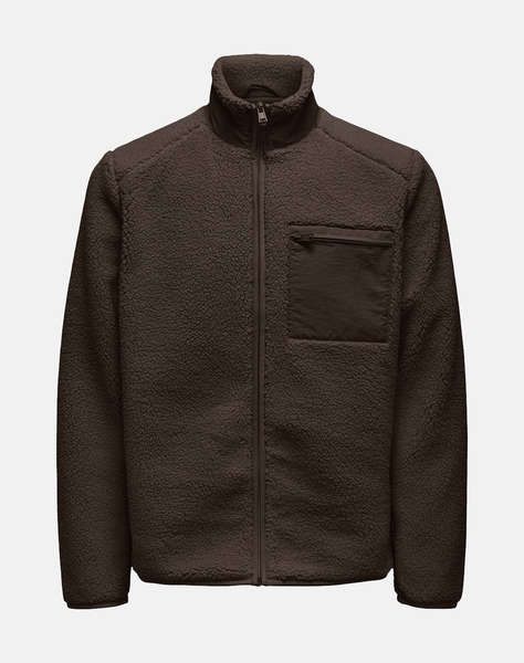 ONLY&SONS ONSDALLAS LIFE SHERPA JACKET OTW VD