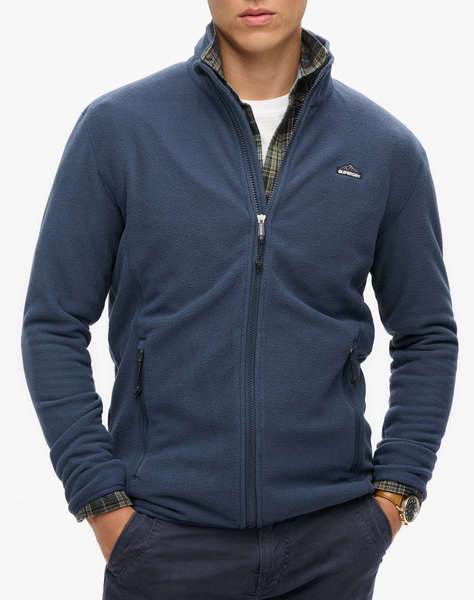 SUPERDRY D1 OVIN POLAR FLEECE FULL ZIP MEN''S SWEATSHIRT