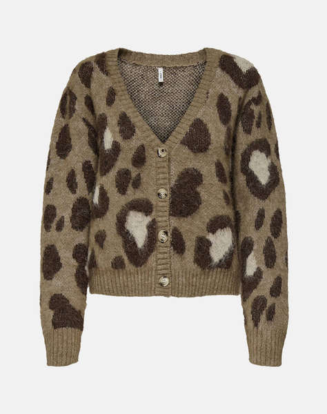 ONLY ONLEDELIE LIFE LS JQ CARDI V-NECK KNT