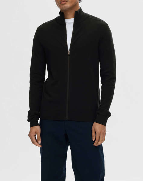 SELECTED SLHBERG FULL ZIP CARDIGAN NOOS