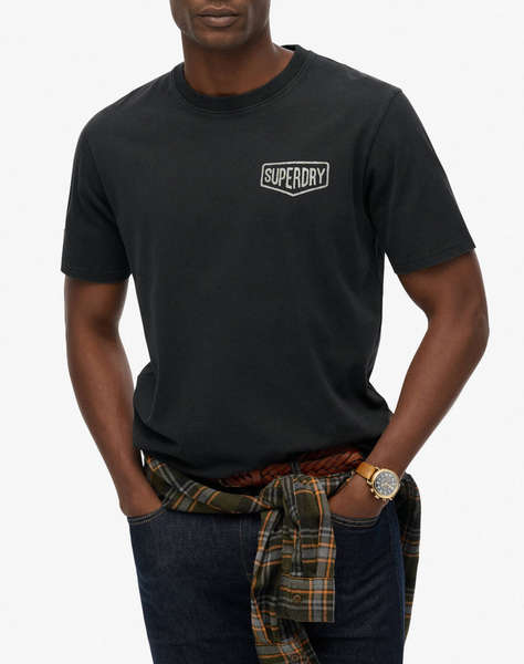 SUPERDRY D2 OVIN WORK TAB LOOSE TEE MEN''S T-SHIRT