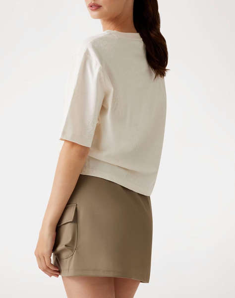 GUESS PEONY AOP EMBROIDERY BOXY TEE ДАМСКА ТЕНИСКА