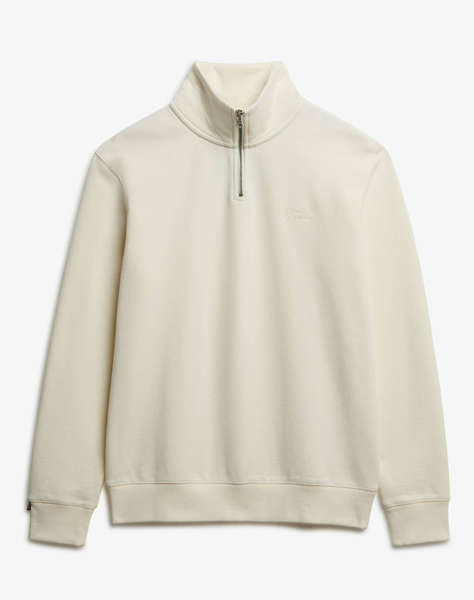SUPERDRY D1 OVIN ESSENTIAL LOGO HENLEY MEN''S SWEATSHIRT