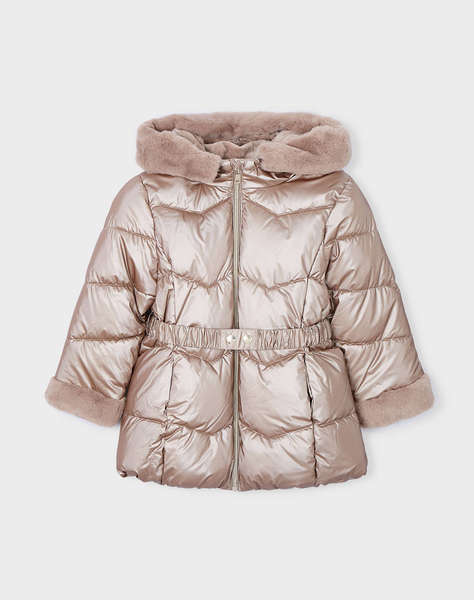 MAYORAL METALLIC BELT JACKET