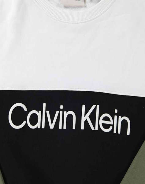 CALVIN KLEIN JEANS TERRY BLOCKING CN