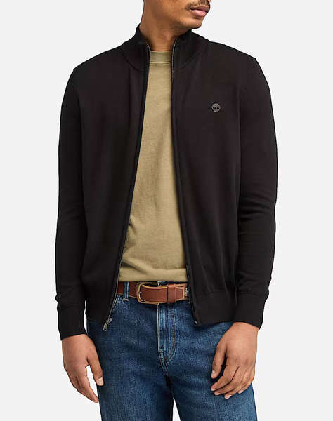 TIMBERLAND WILLIAMS RIVER Cotton YD Full Zip Sweater