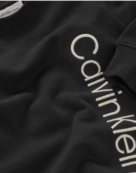 CALVIN KLEIN TERRY SIDE GRAPHIC CN SWEATSHIRT