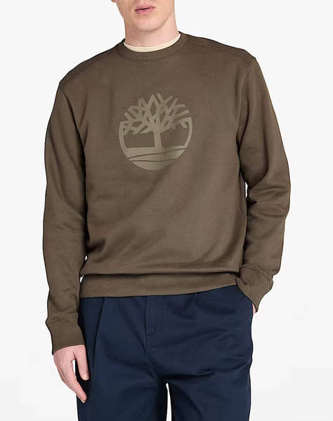 TIMBERLAND KENNEBEC RIVER Tree Logo Crew Neck Sweatshirt