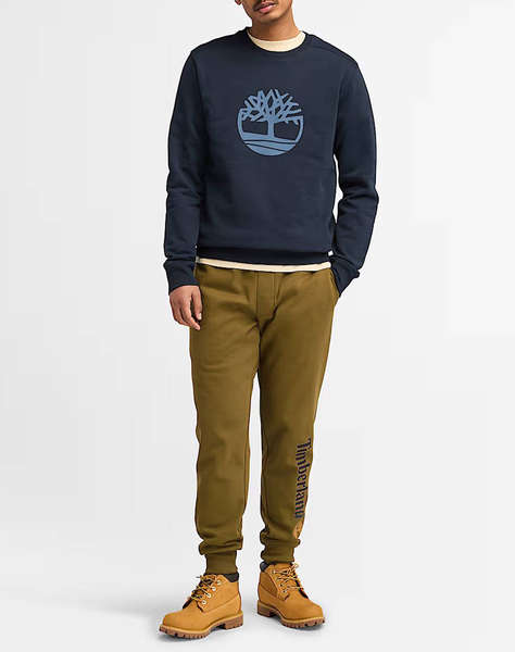 TIMBERLAND KENNEBEC RIVER Tree Logo Crew Neck Sweatshirt