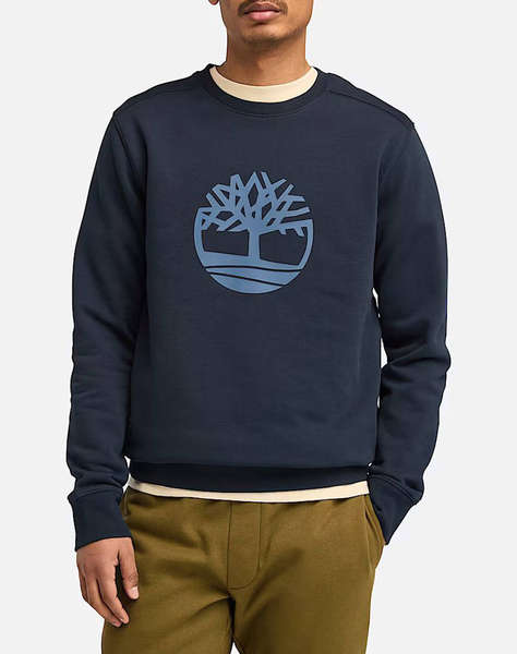 TIMBERLAND KENNEBEC RIVER Tree Logo Crew Neck Sweatshirt
