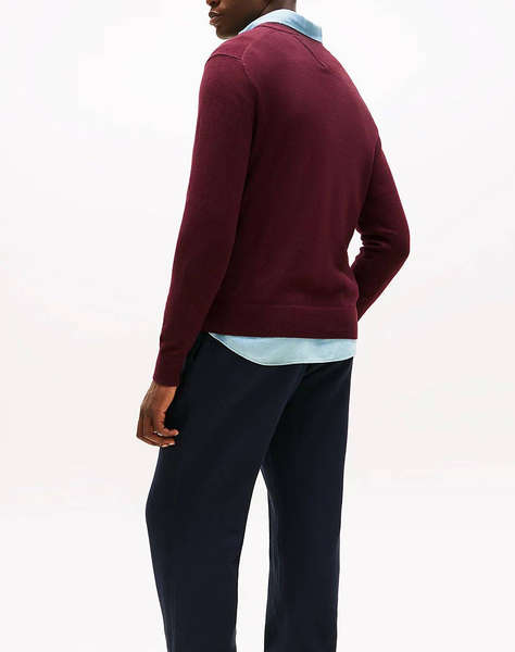 TOMMY HILFIGER PIMA ORG CTN CASHMERE V NECK