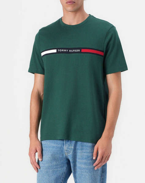 TOMMY HILFIGER HILFIGER CHEST INSERT TEE