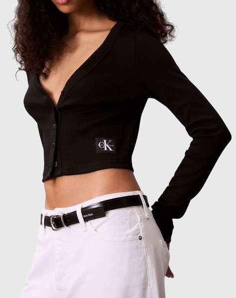 CALVIN KLEIN JEANS A-LS WVN LBL 2X2 CTT