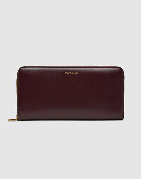 CALVIN KLEIN JEANS CK PULLER LARGE ZIP AROUND (Размери: 20 x 9см.)