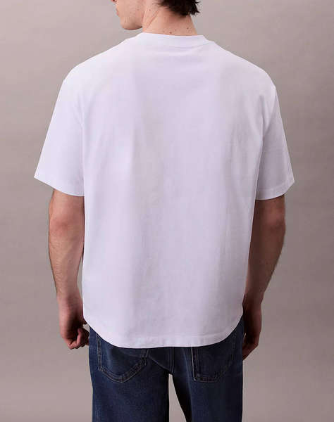 CALVIN KLEIN SS HI LOW EMB 16S JERSEY CN TEE