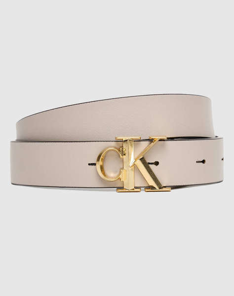 CALVIN KLEIN JEANS FACTED CK BUCKLE 25MM REï»¿V ADJ M