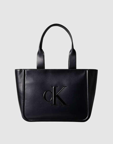 CALVIN KLEIN RAISED CK MEDIUM TOTE (Размери: 33 x 27.5 x 15см.)