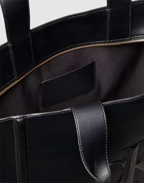 CALVIN KLEIN RAISED CK MEDIUM TOTE (Размери: 33 x 27.5 x 15см.)