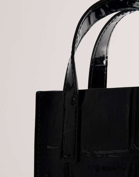 TED BAKER GATOCON Croc Effect Mini Icon Bag (Размери: 14 x 18 x 5см.)