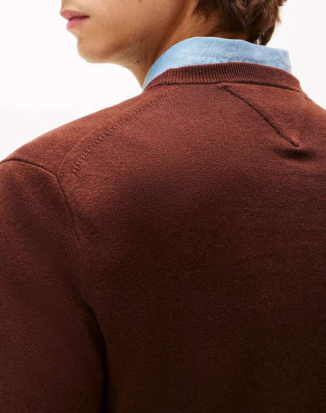 TOMMY HILFIGER PIMA ORG CTN CASHMERE CREW NECK