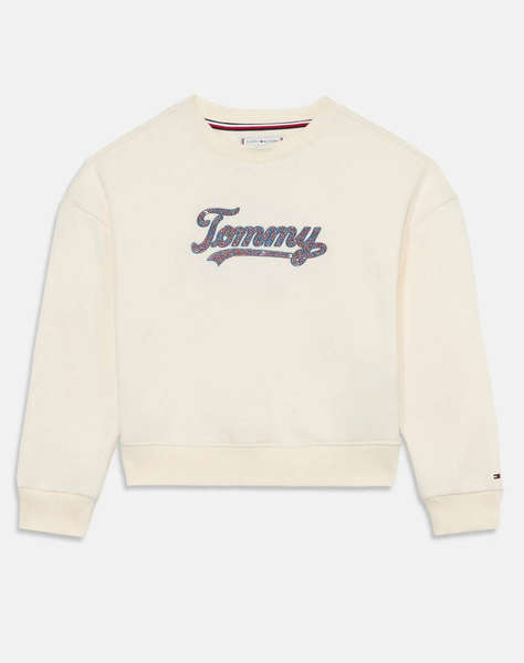 TOMMY HILFIGER TOMMY SCRIPT SEQUIN SWEATSHIRT