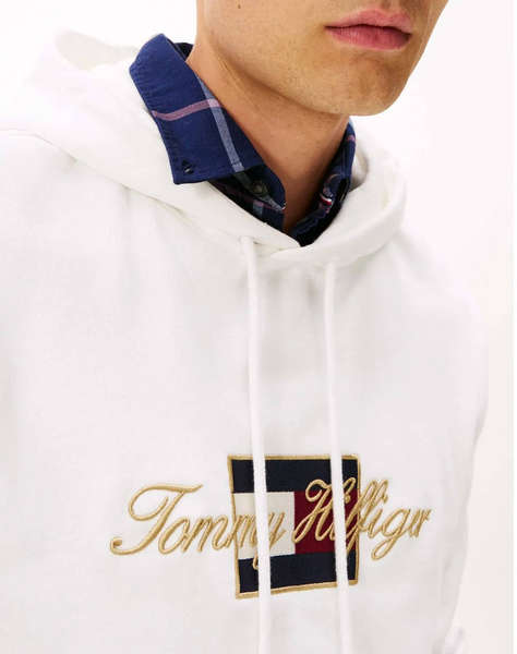 TOMMY HILFIGER ICON GOLD HOODIE