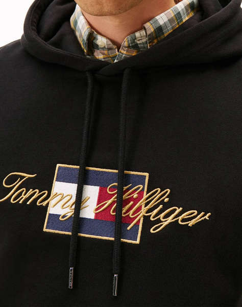 TOMMY HILFIGER ICON GOLD HOODIE