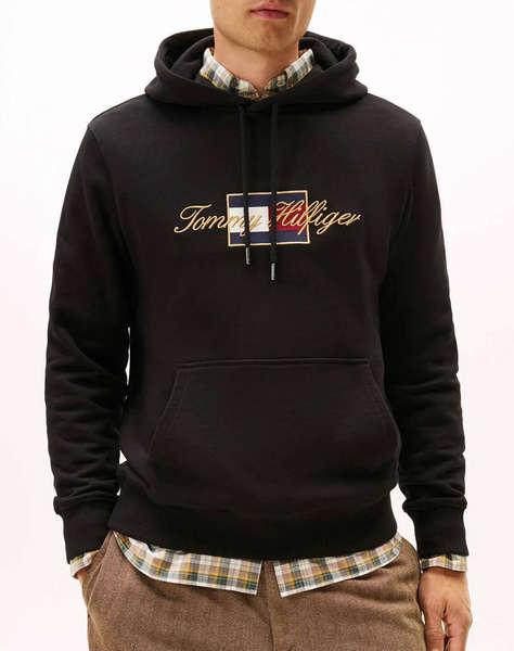 TOMMY HILFIGER ICON GOLD HOODIE
