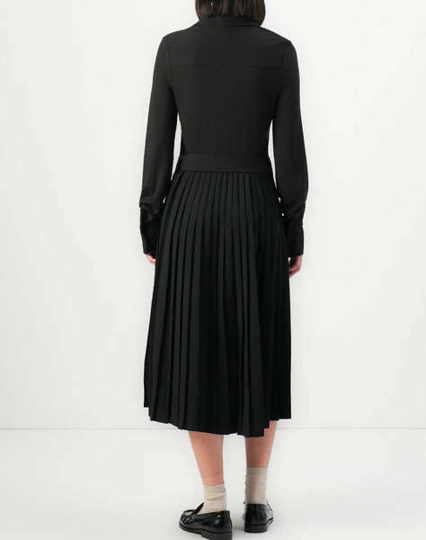 TOMMY HILFIGER INTERLOCK MIX MEDIA POLO DRS LS