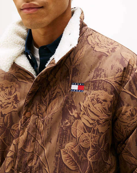 TOMMY JEANS TJM REVERSIBLE TEDDY JACKET