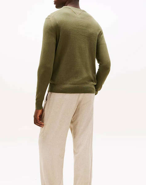 TOMMY HILFIGER PIMA ORG CTN CASHMERE CREW NECK