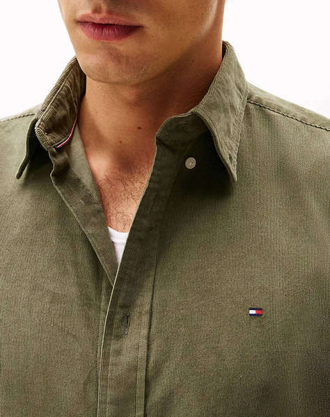TOMMY HILFIGER SOLID CORDUROY RF SHIRT