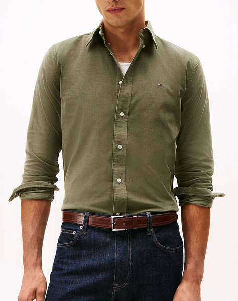 TOMMY HILFIGER SOLID CORDUROY RF SHIRT